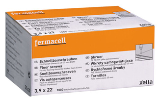 Fermacell schroef 3,9x22mm doos a 1000st